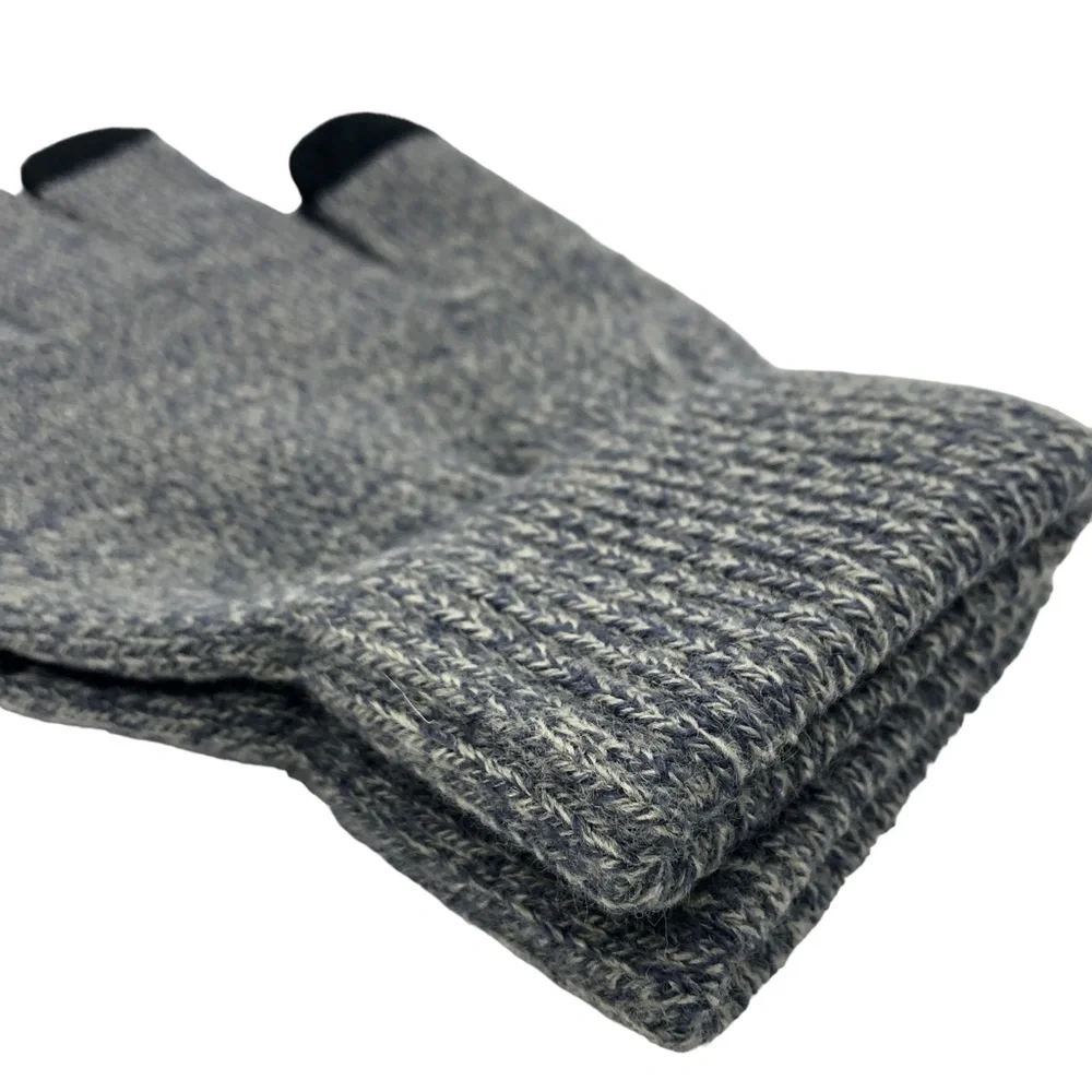 Gloves Greyish/Blue Anti-Skid Gloves Mobile /Everyday Winter Gloves